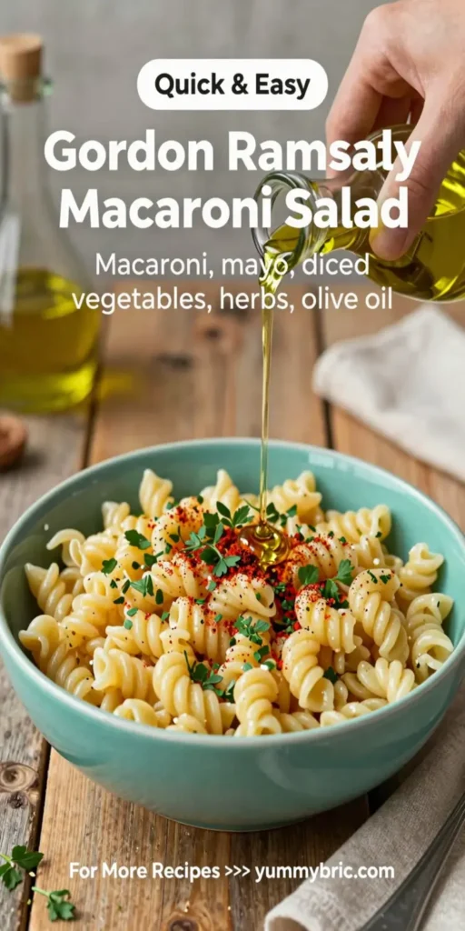Gordon Ramsay Macaroni Salad