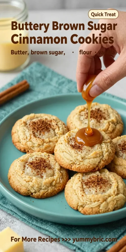 Buttery Brown Sugar Cinnamon Cookies