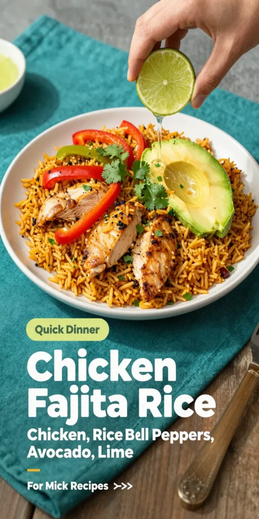 Chicken Fajita Rice