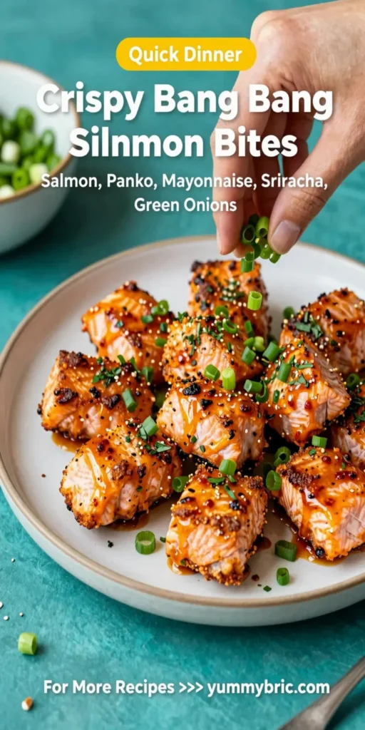 Crispy Bang Bang Salmon Bites