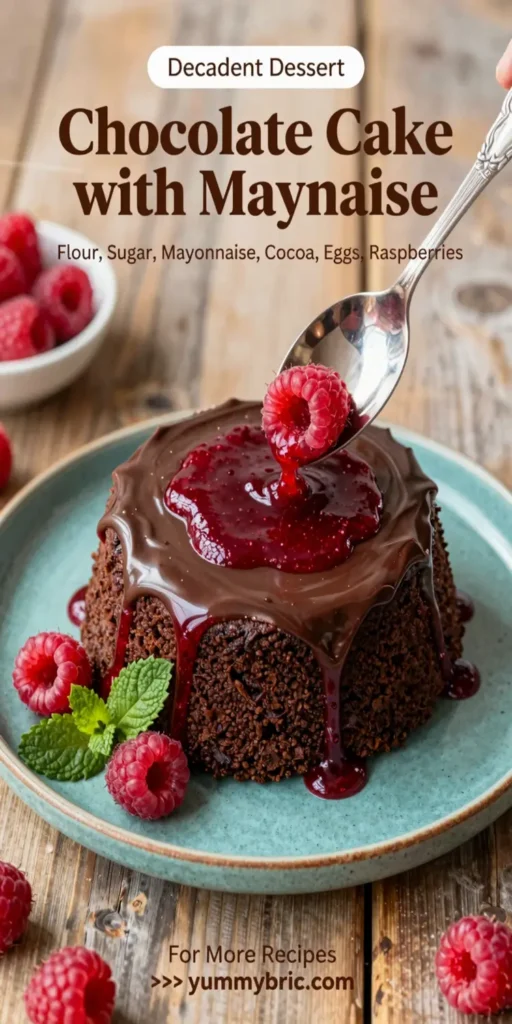 Chocolate Cake with Mayonnaise