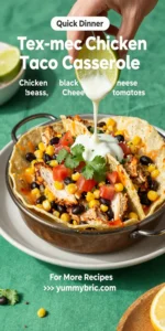 Tex-Mex Chicken Taco Casserole