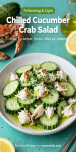Chilled Cucumber Crab Salad