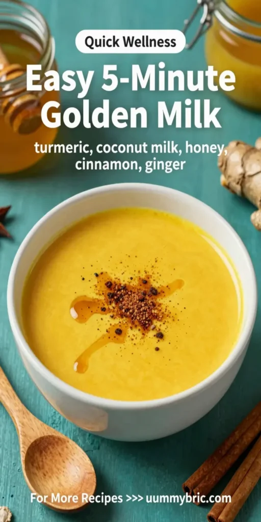 Easy 5-Minute Golden Milk