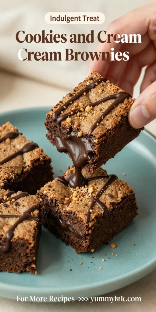 Cookies and Cream Brownies