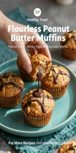 Flourless Peanut Butter Muffins