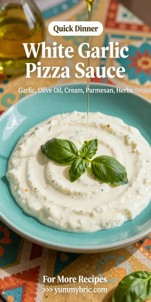 White Garlic Pizza Sauce