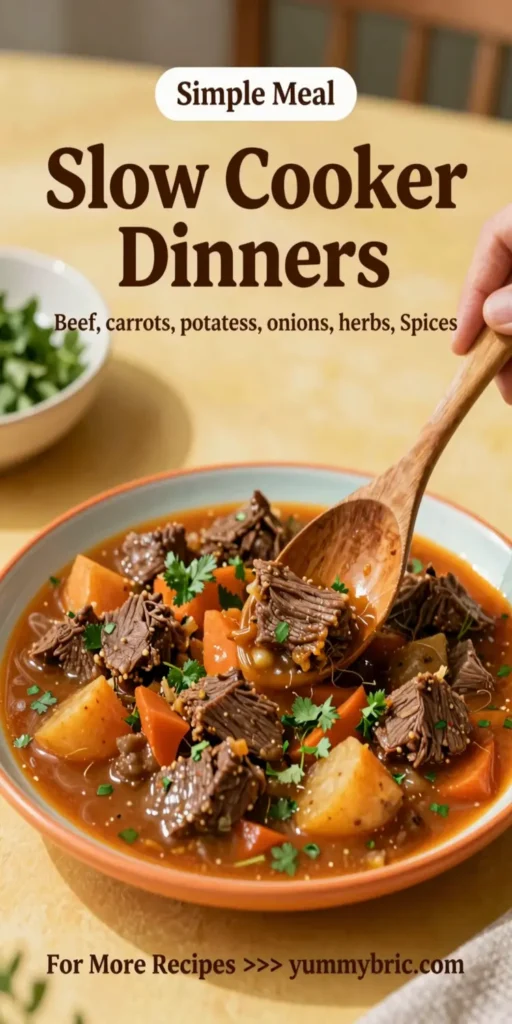 Slow Cooker Dinners