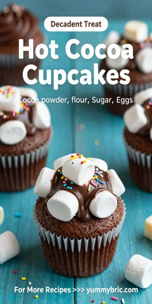 Hot Cocoa Cupcakes