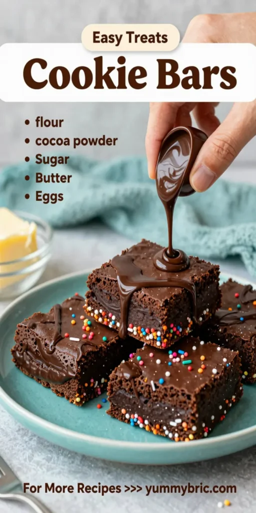 Chocolate Sugar Cookie Bars