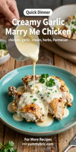 Creamy Garlic Marry Me Chicken