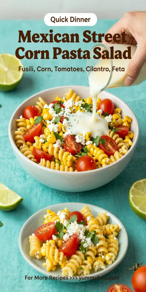 Mexican Street Corn Pasta Salad
