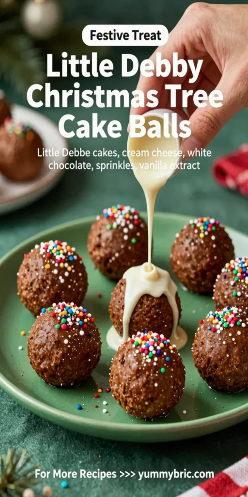 Little Debbie Christmas Tree Cake Balls
