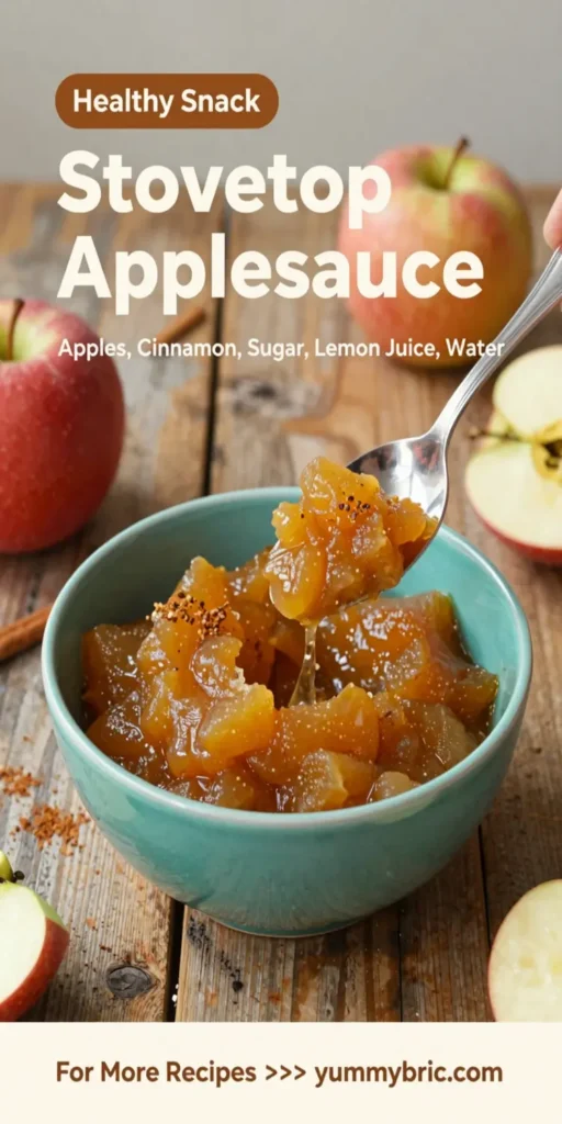 Stovetop Applesauce