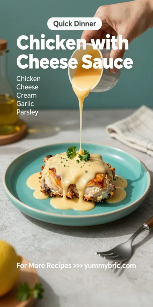 Chicken with Cheese Sauce