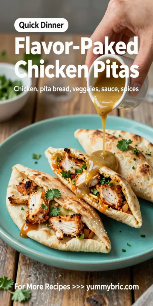 Flavor-Packed Chicken Pitas