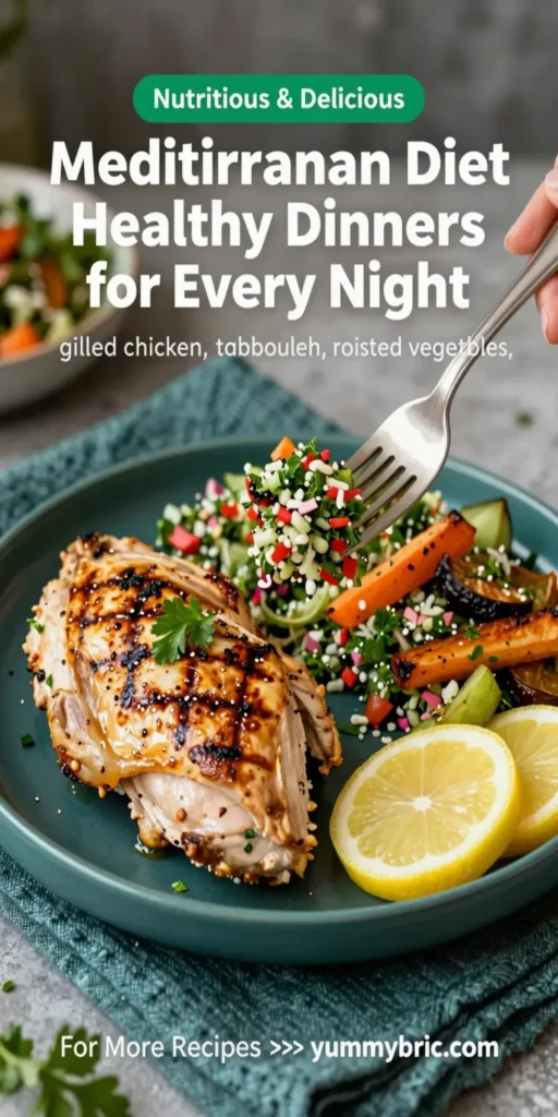 Mediterranean Diet Healthy Dinners for Every Night