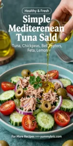 Simple Mediterranean Tuna Salad