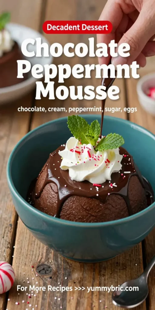 Chocolate Peppermint Mousse