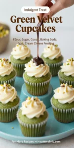 Green Velvet Cupcakes