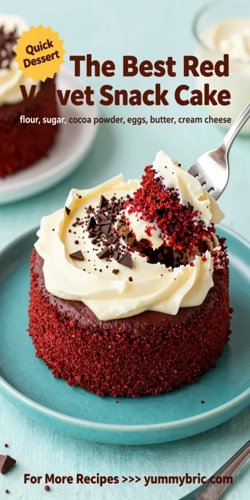 The Best Red Velvet Snack Cake