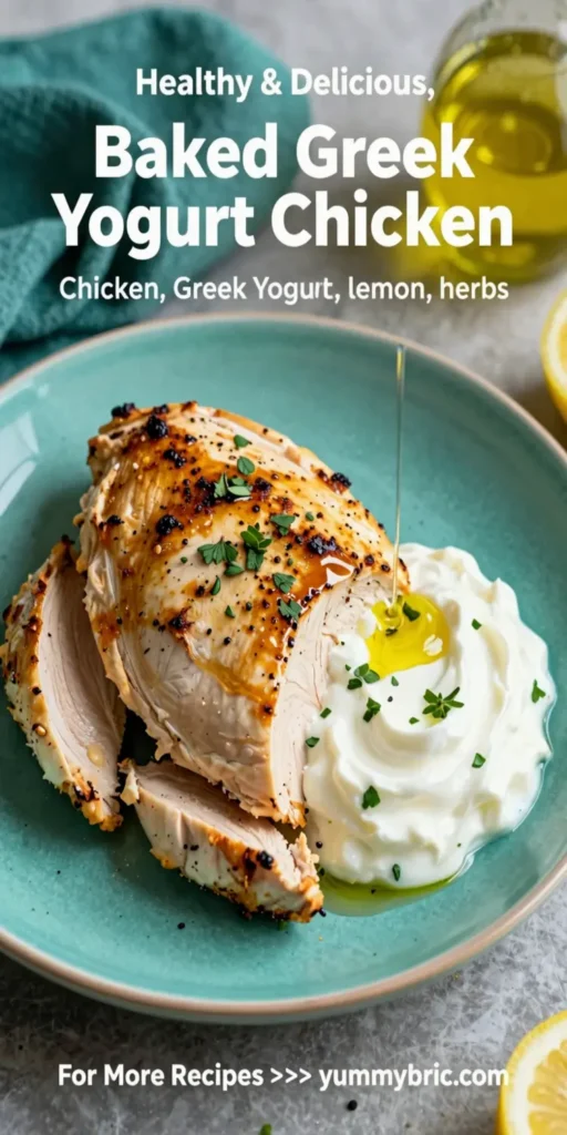 Baked Greek Yogurt Chicken