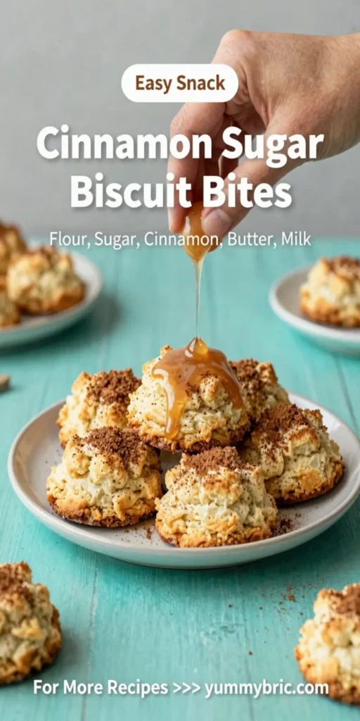 Cinnamon Sugar Biscuit Bites