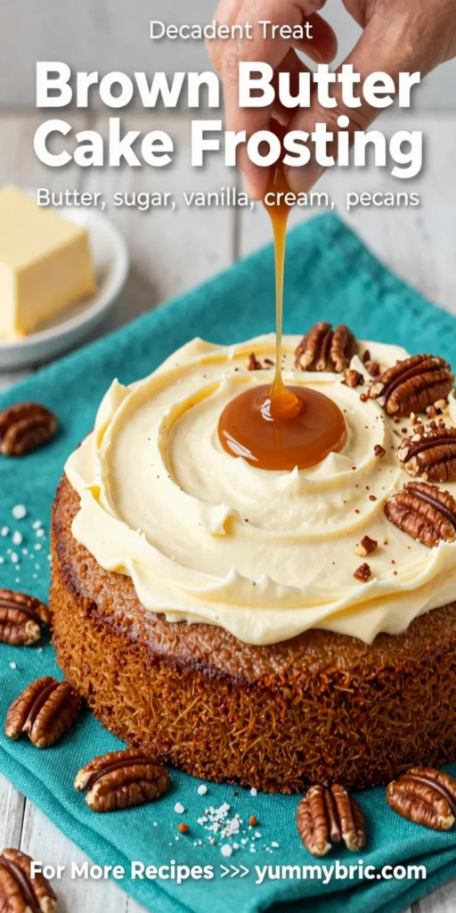 Brown Butter Cake Frosting