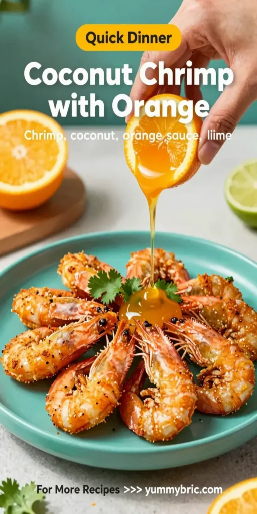 Coconut Shrimp with Orange