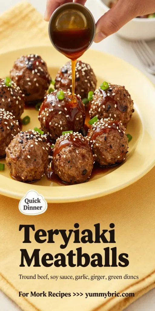 Teriyaki Meatballs