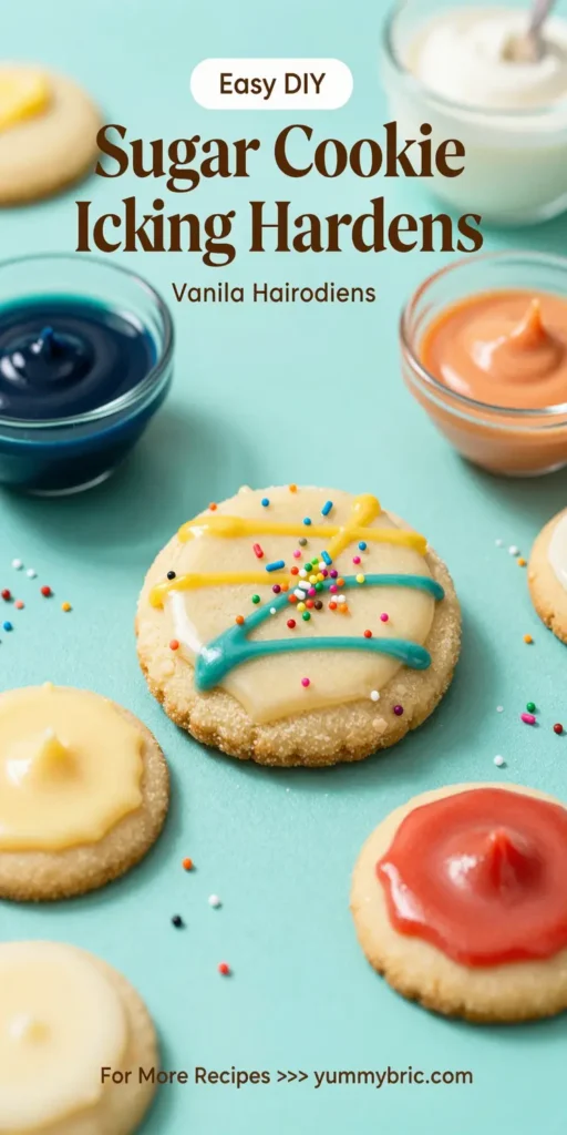 Sugar Cookie Icing That Hardens
