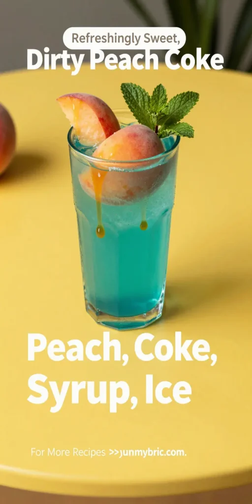 Dirty Peach Coke