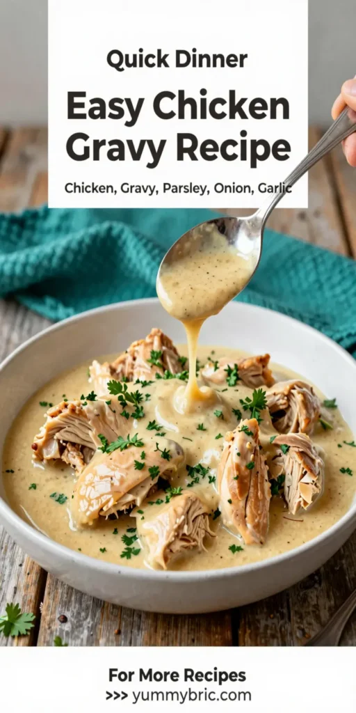 Easy Chicken Gravy Recipe