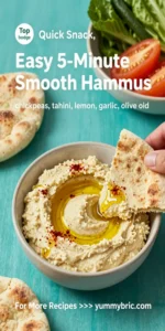 Easy 5-Minute Smooth Hummus