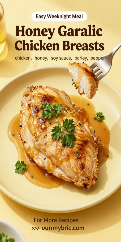 Honey Garlic Chicken Breasts