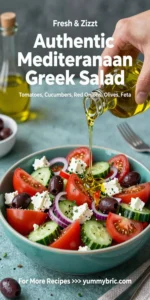 Authentic Mediterranean Greek Salad