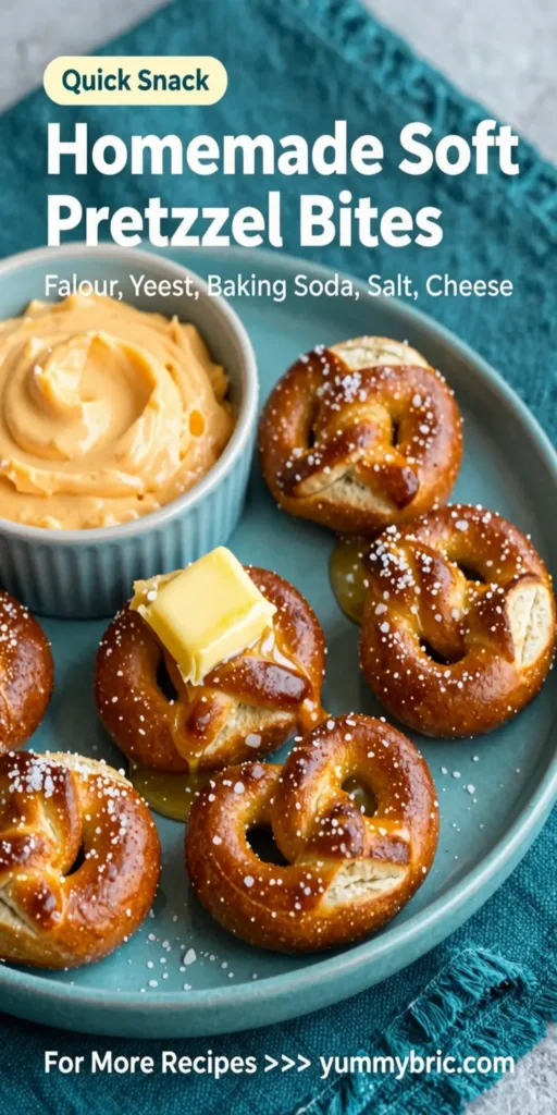 Homemade Soft Pretzel Bites