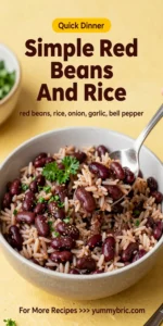 Simple Red Beans And Rice