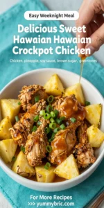 Delicious Sweet Hawaiian Crockpot Chicken