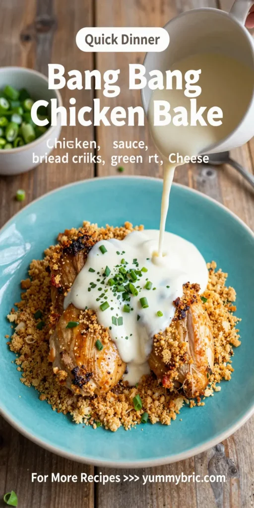 Bang Bang Chicken Bake