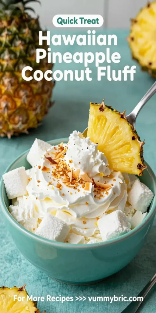 Hawaiian Pineapple Coconut Fluff
