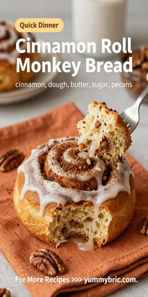 Cinnamon Roll Monkey Bread