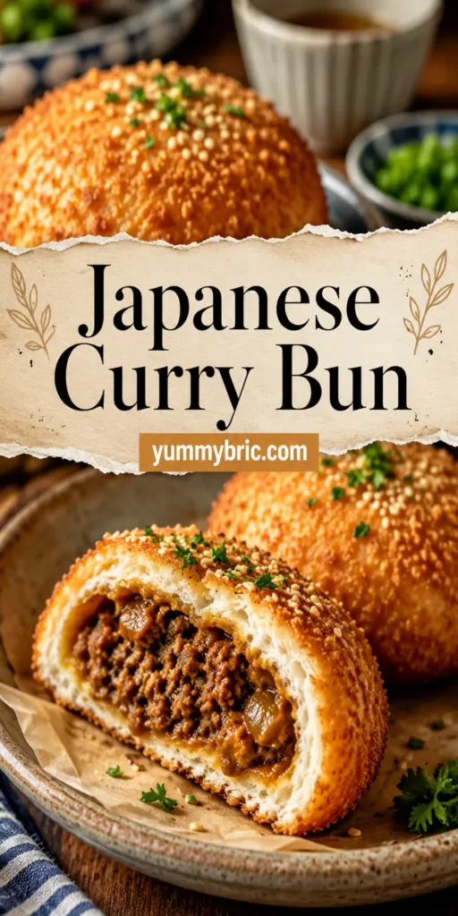 Japanese Curry Bun with Ground Beef
