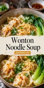 Wonton Noodle Soup for Weeknight Dinner