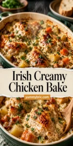 Irish Creamy Chicken Bake with Herbs