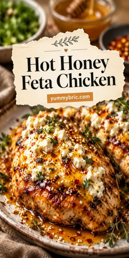 Hot Honey Feta Chicken for Easy Dinner