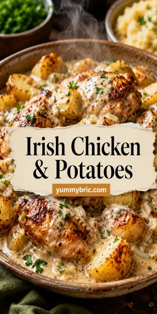 Irish Chicken and Potatoes in Creamy Sauce