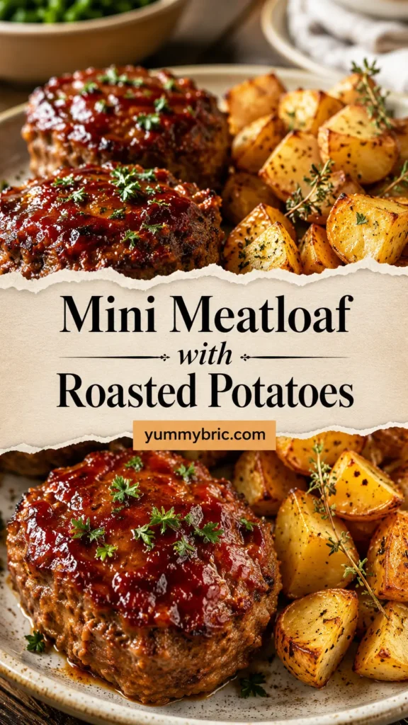 Mini Meatloaf with Roasted Potatoes