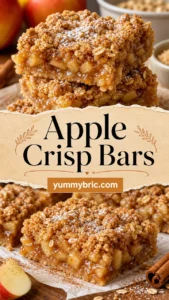 Apple Crisp Bars with Brown Sugar Crumble