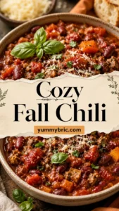 Cozy Fall Chili with Italian Herbs